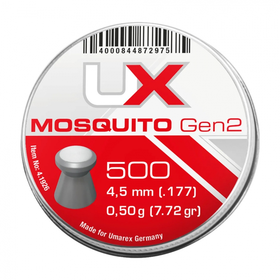 Diabolo UMAREX Mosquito Gen2 4,5 mm 0,50 g – 500 ks