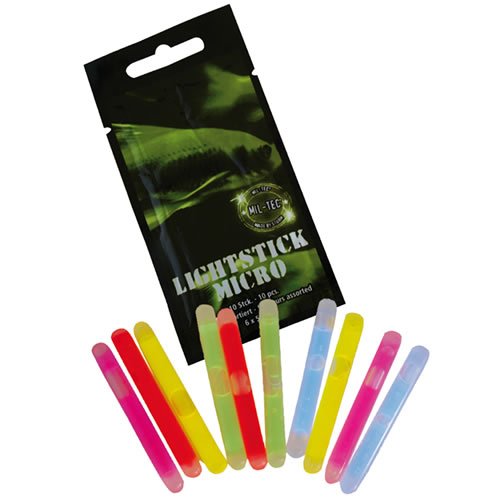 Chemické světlo LIGHTSTICK MICRO 10ks mix barev
